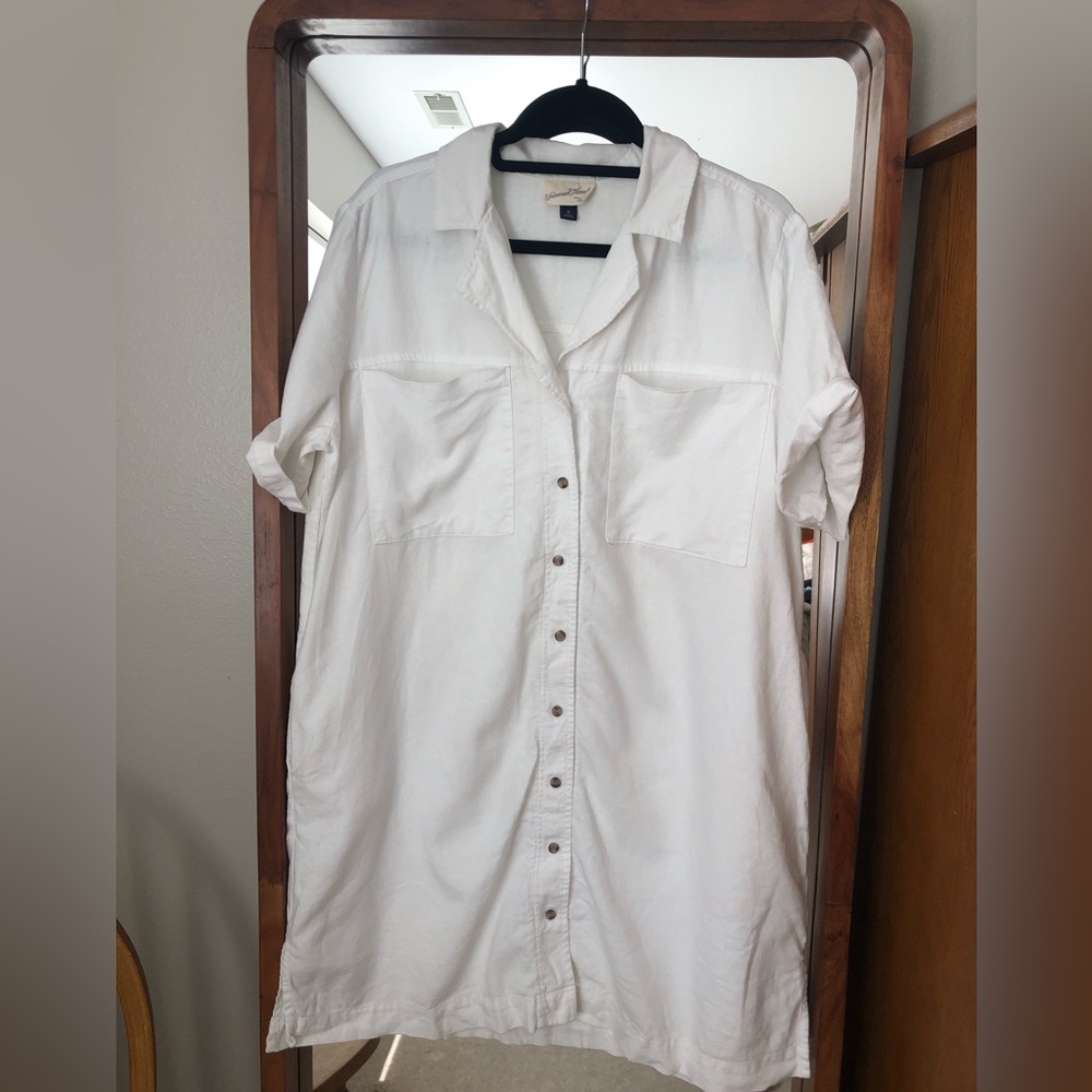 White T-Shirt Dress